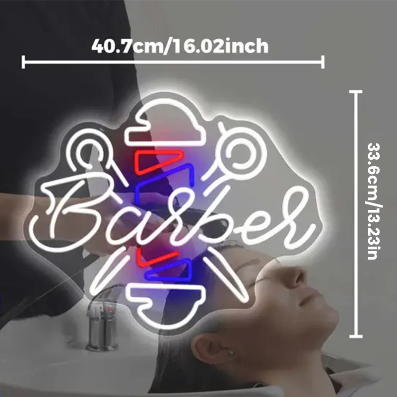 Barber LED Neon Sign Light - Image 4