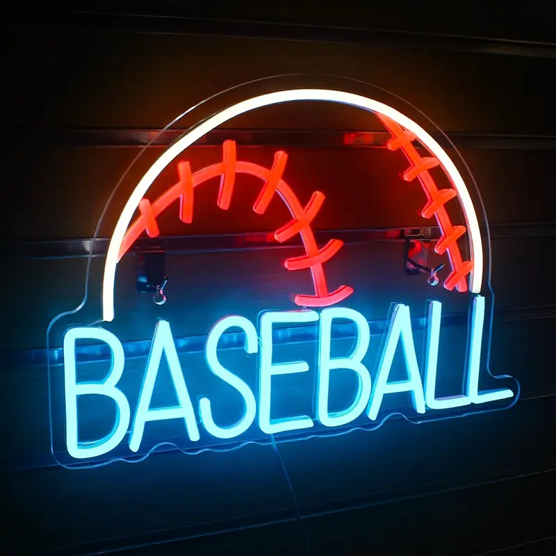 Baseball LED Neon Sign Light - Image 2