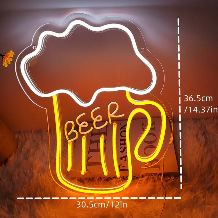 Beer LED Neon Sign Light - Image 4