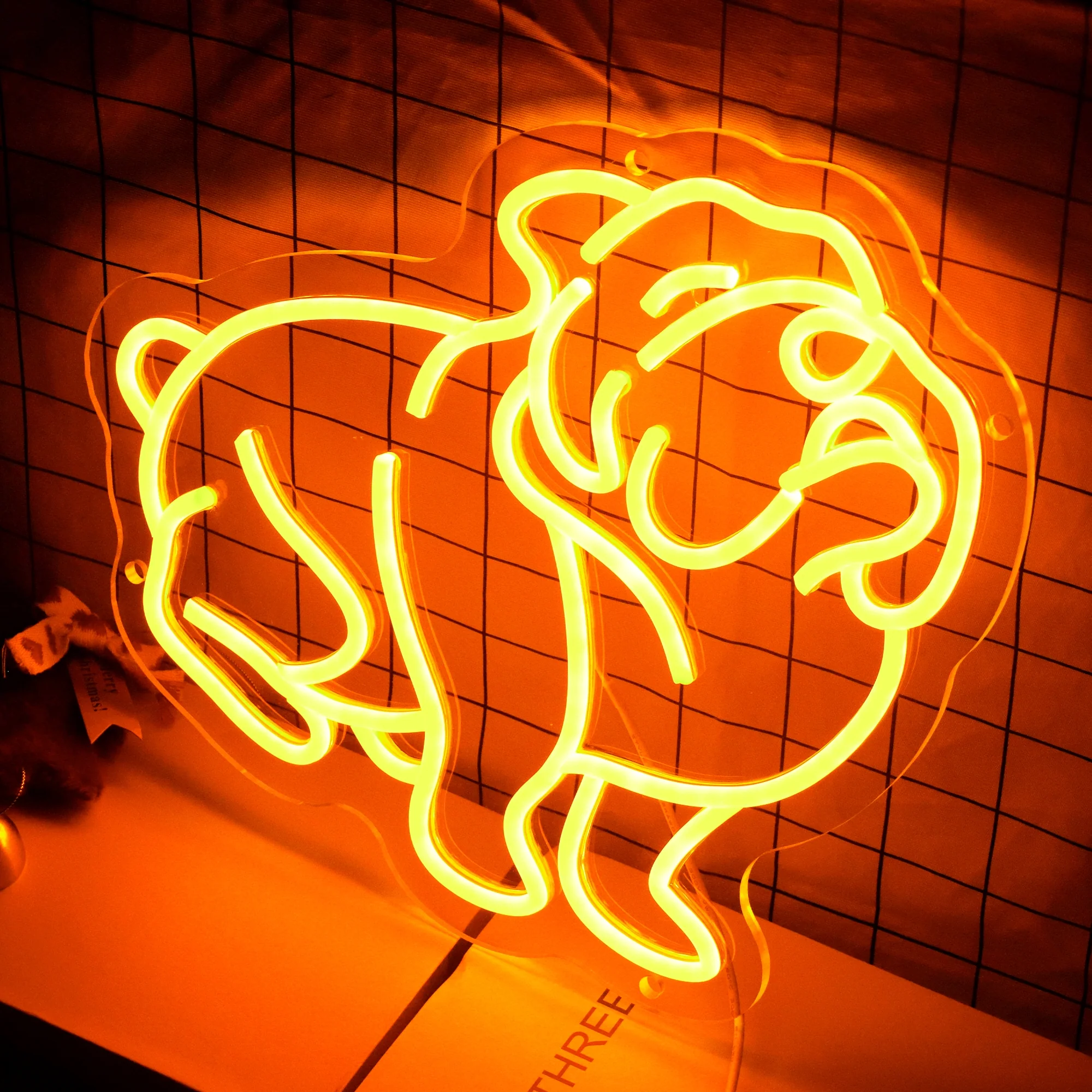 Bull Dog LED Neon Sign Light - Image 3