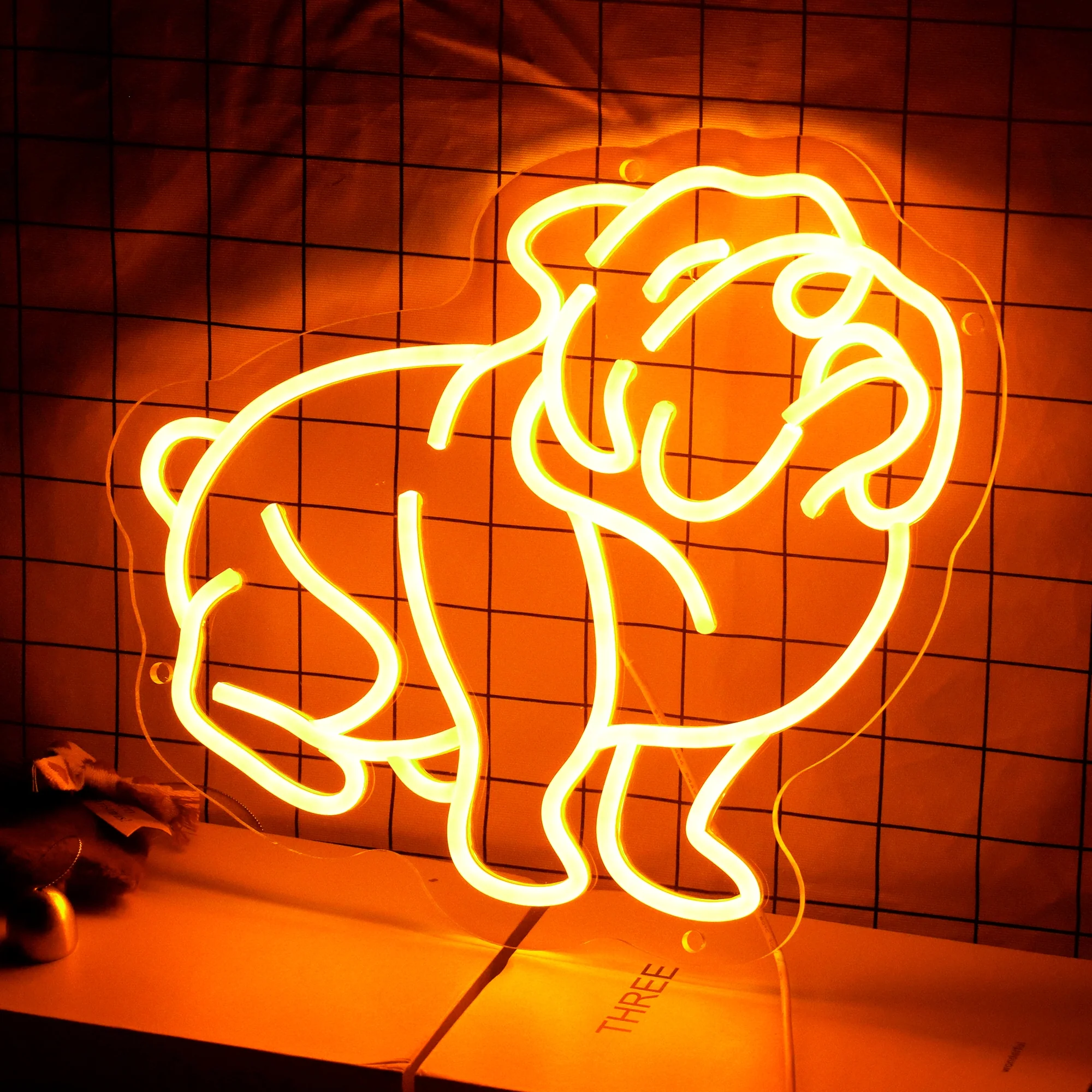Bull Dog LED Neon Sign Light - Image 6