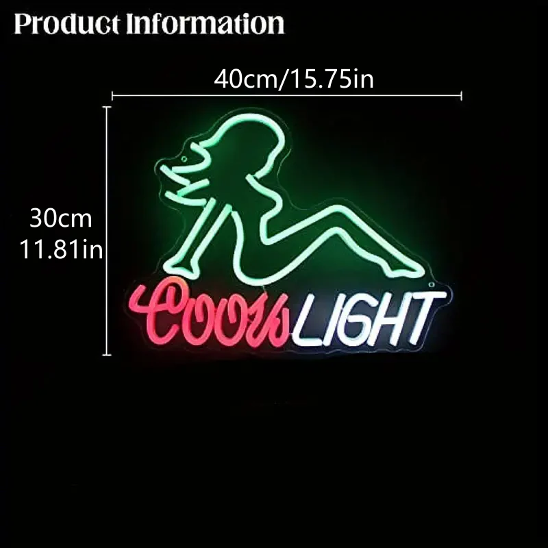 Cool Light Woman Neon Sign Light - Image 6