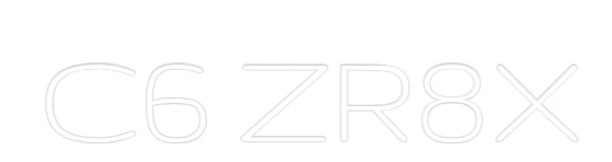 Custom Neon Light C6 ZR8X - Image 2
