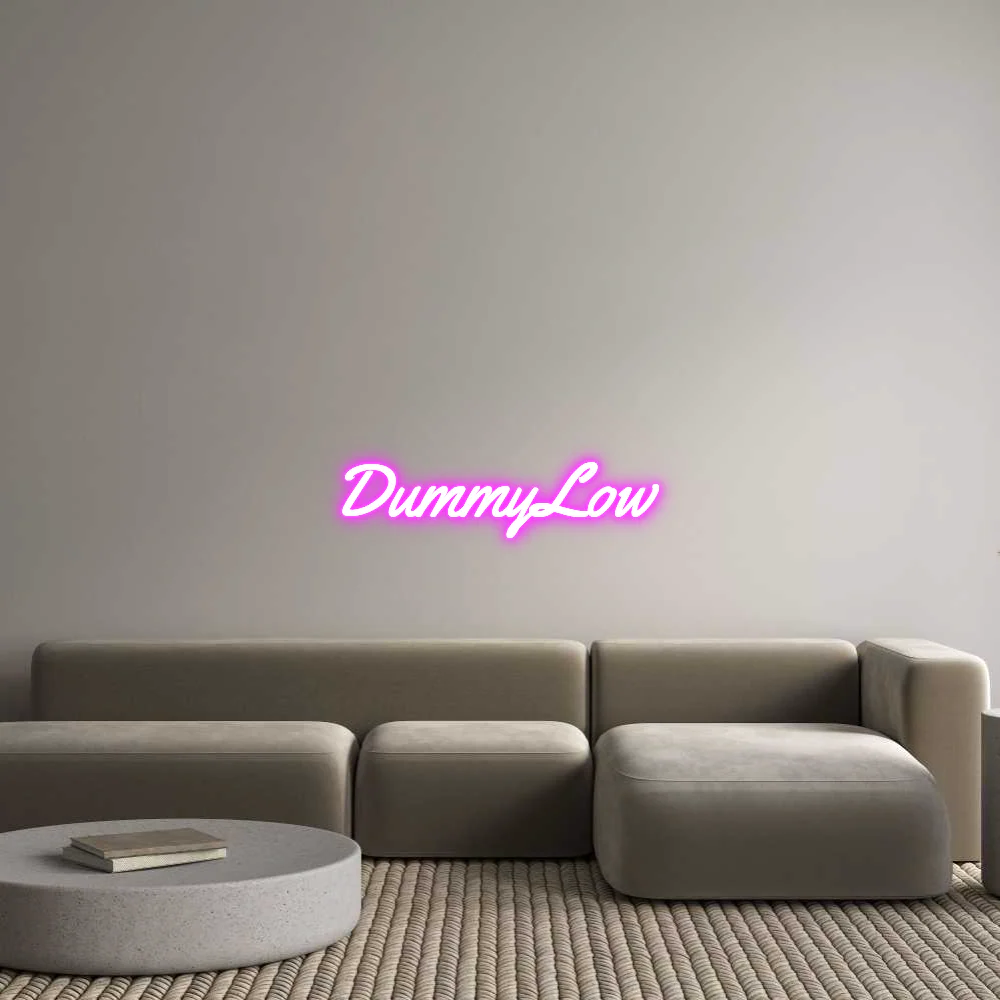 Custom Neon Light DummyLow