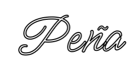 Custom Neon Light Peña - Image 2