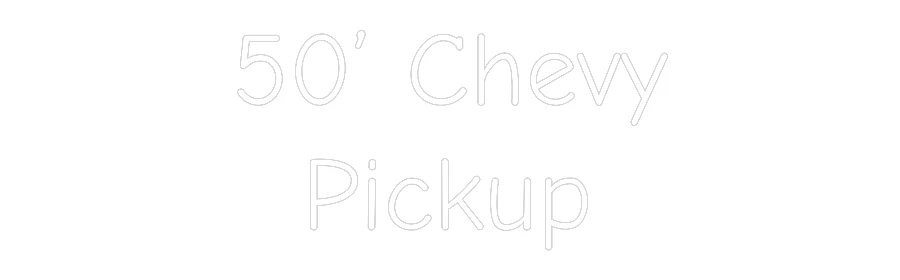 Custom Neon Light 50’ Chevy
  ... - Image 2