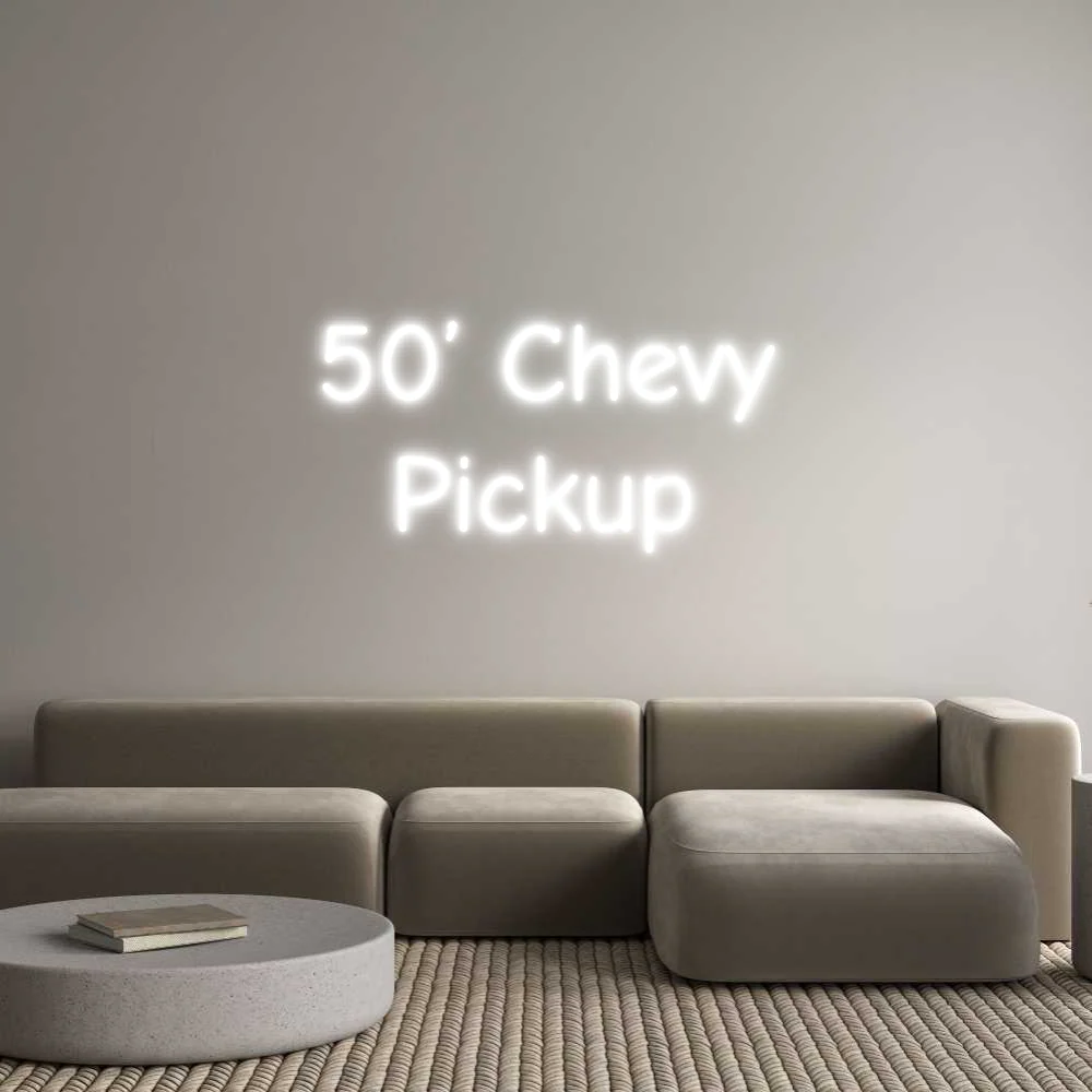 Custom Neon Light 50’ Chevy
...
