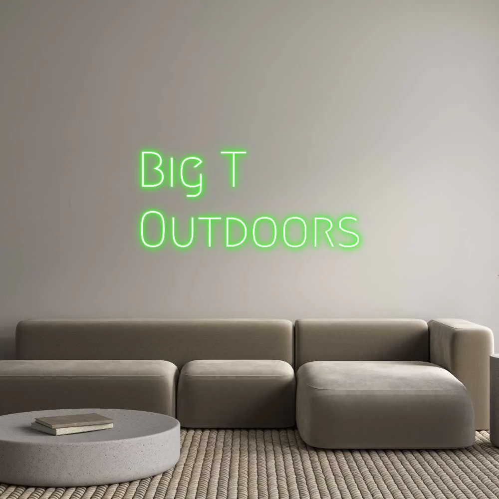 Custom Neon Light Big T
Outdoors