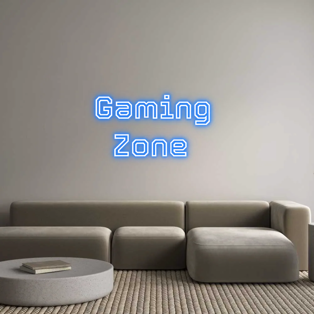Custom Neon Light Gaming 
  Zone