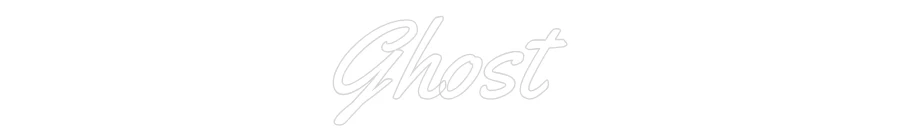 Custom Neon Light Ghost - Image 2