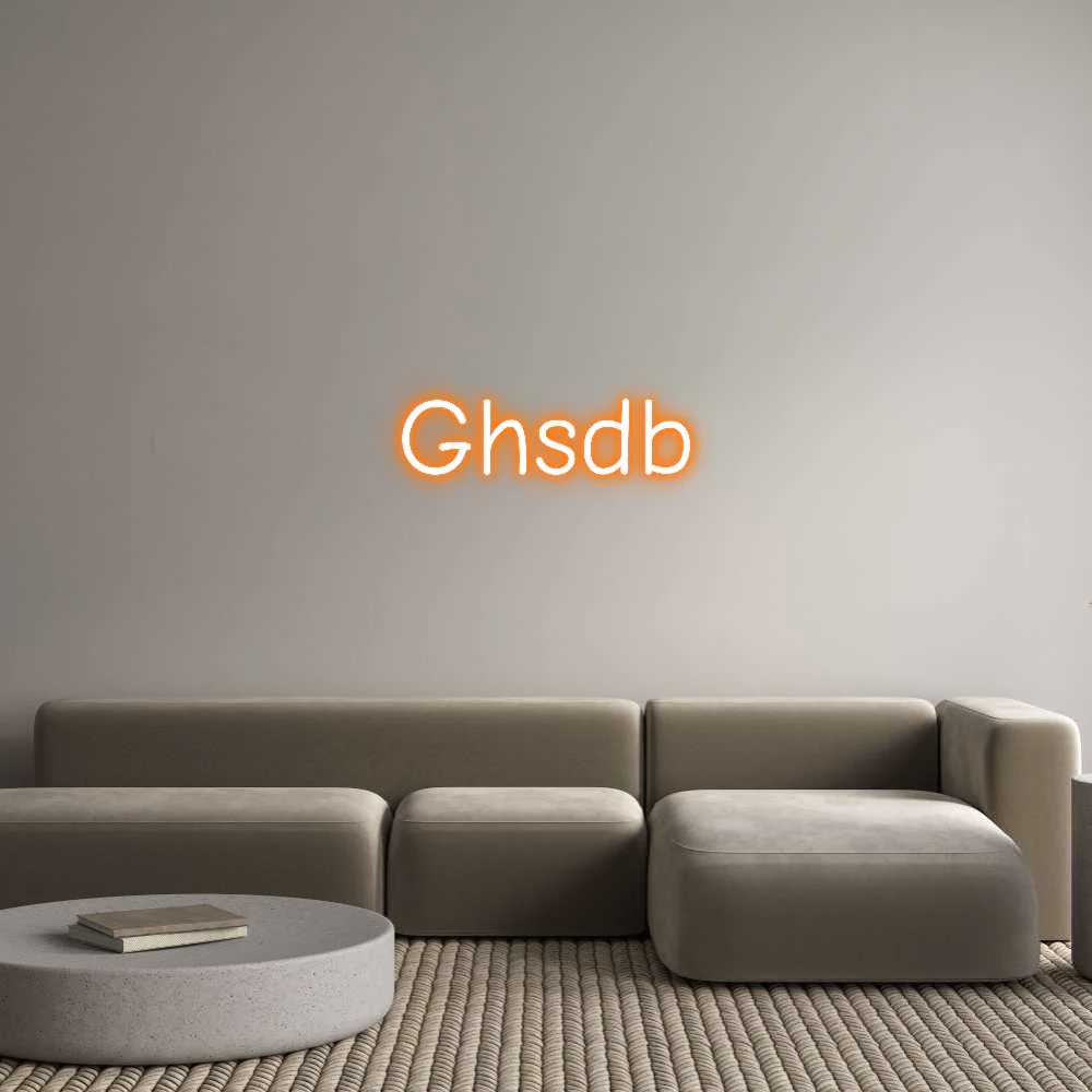 Custom Neon Light Ghsdb