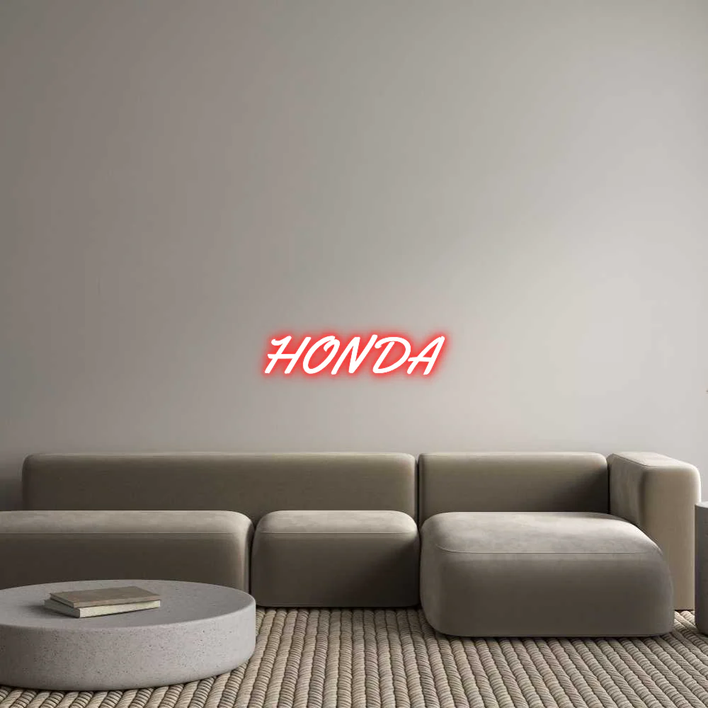 Custom Neon Light HONDA