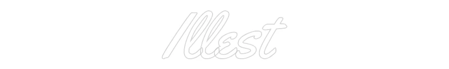 Custom Neon Light Illest - Image 2