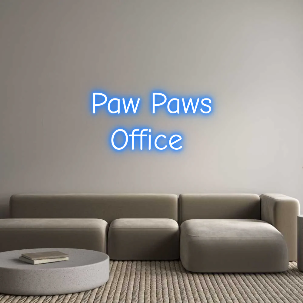 Custom Neon Light Paw Paws
Off...