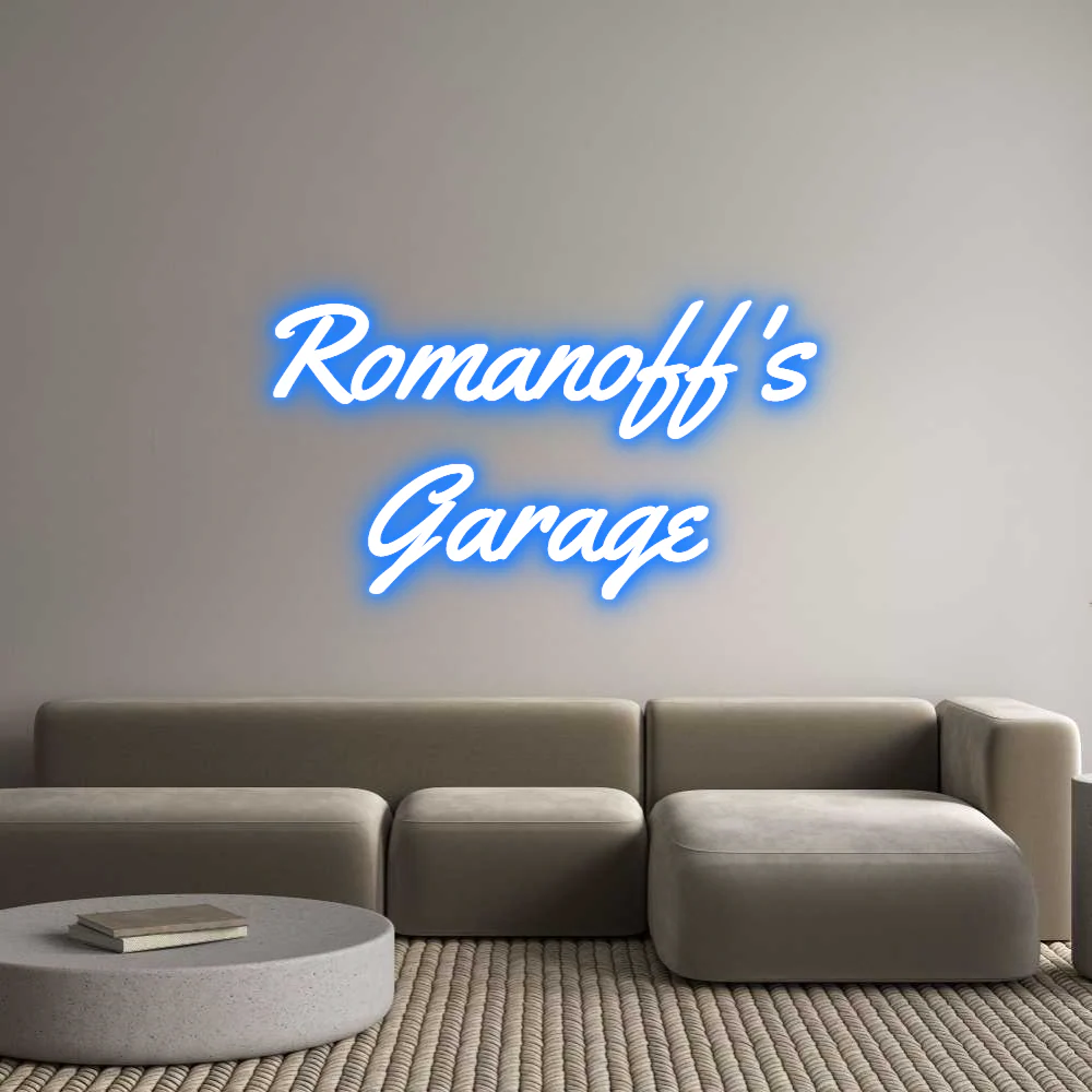 Custom Neon Light Romanoff's
G...