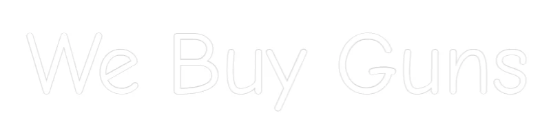 Custom Neon Light We Buy Guns - Image 2