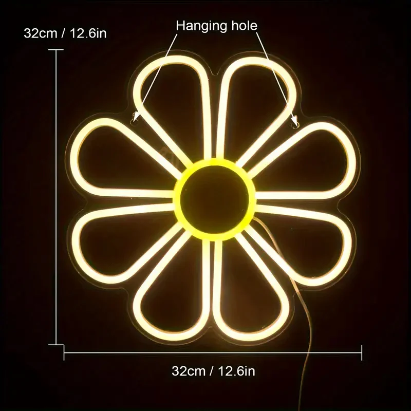 Flower LED Neon Sign Light - Image 7