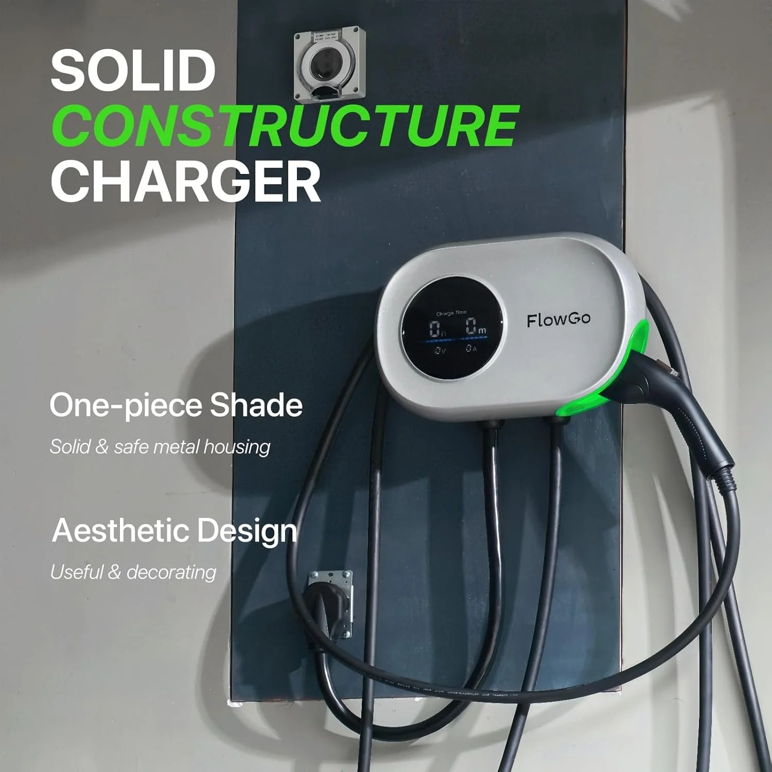 Flowgo Level 2 Smart EV Charger, 240V - Image 2