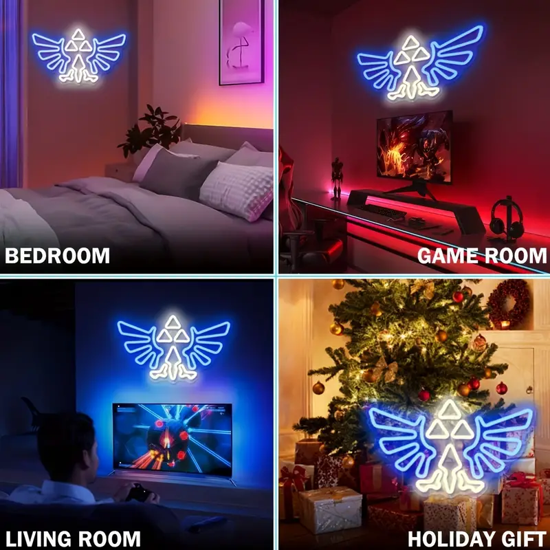 Gaming Zone Eagle LED Neon Sign Light - Image 6