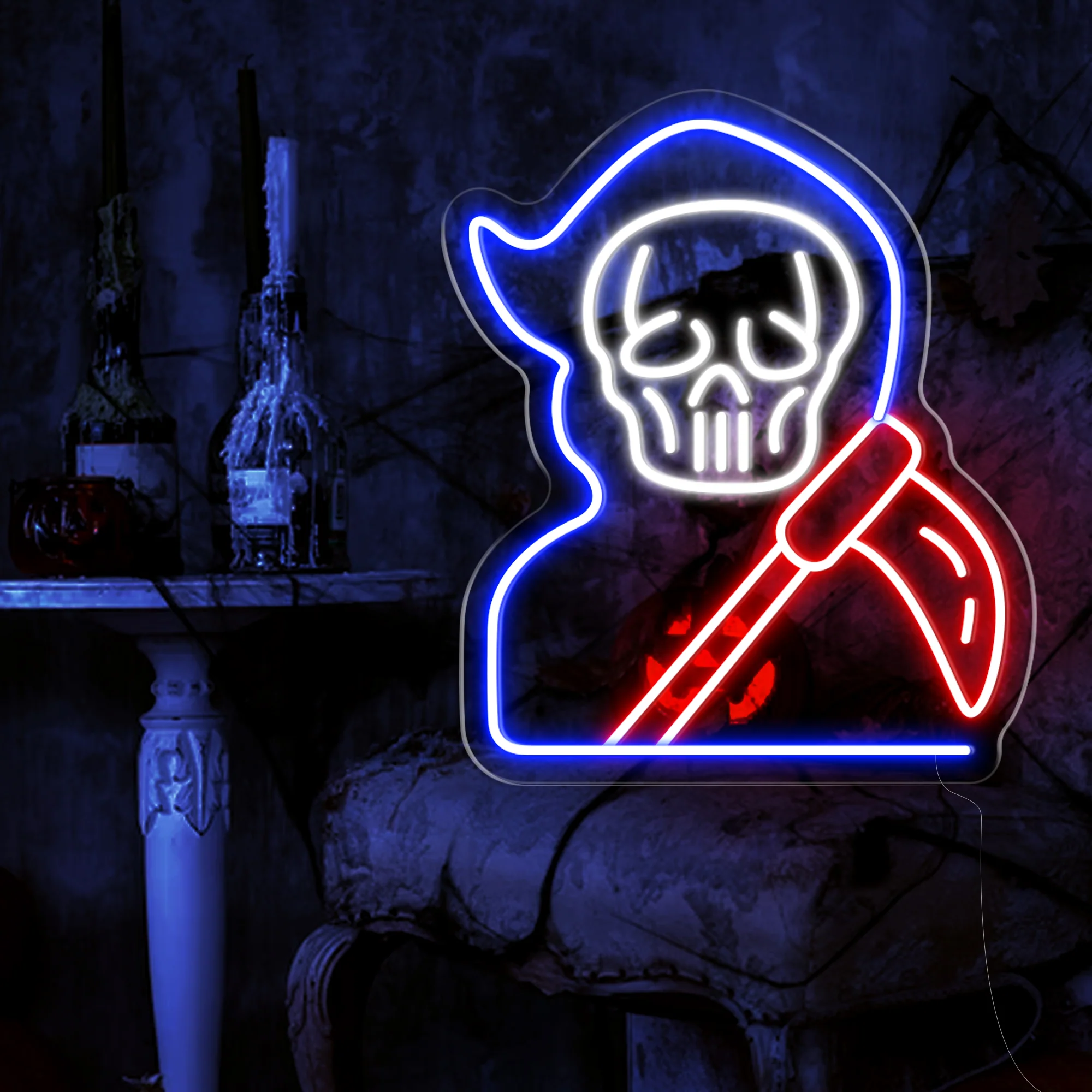 Grim LED Neon Sign Light - Image 7