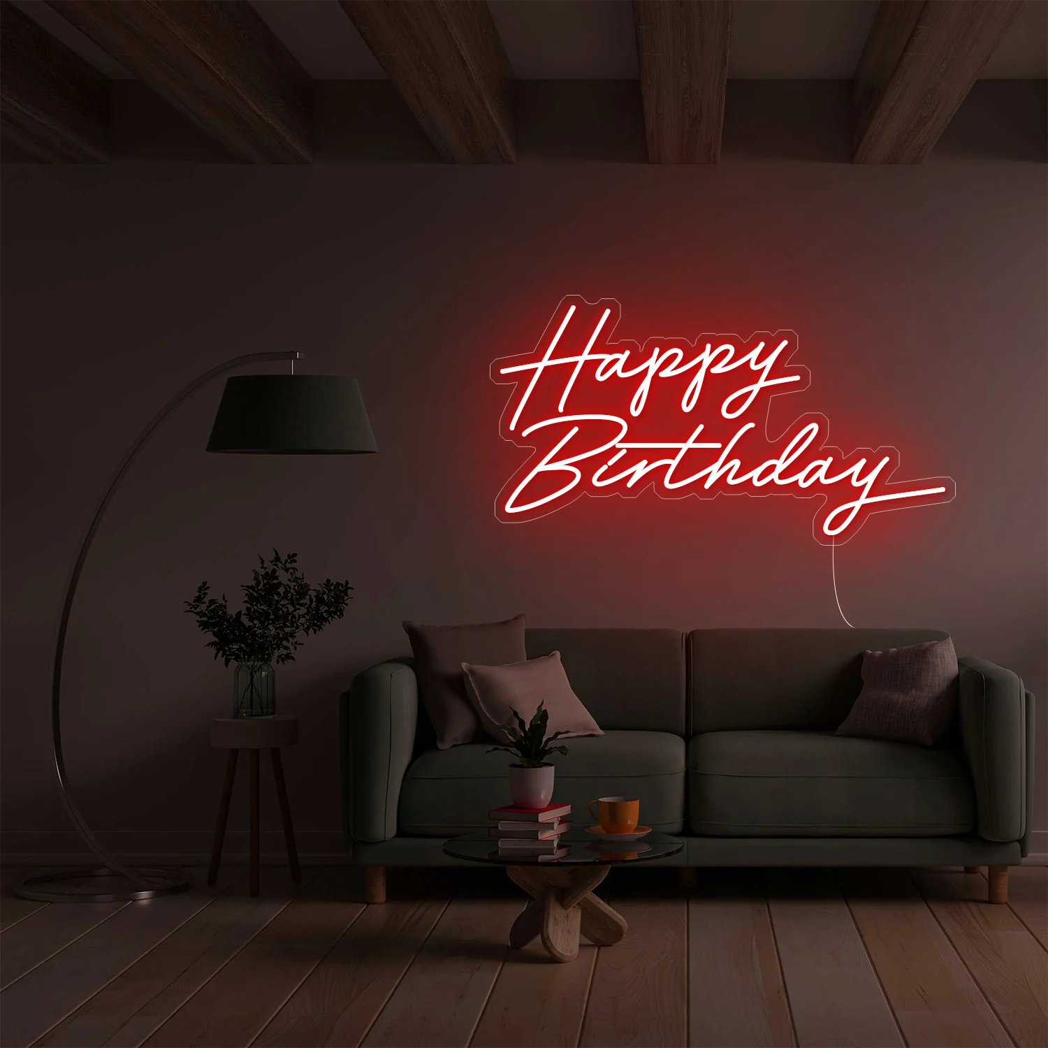 Happy Birthday LED Neon Sign - Image 5
