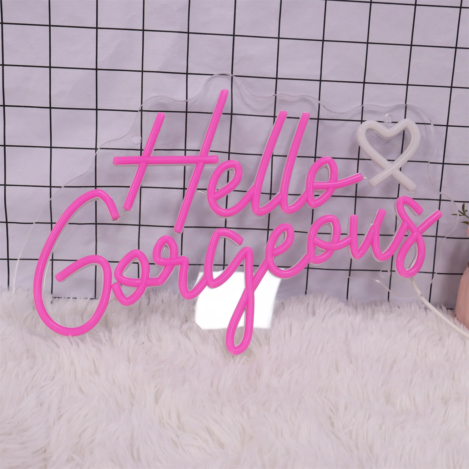 Hello Gorgeous Neon Sign Light - Image 5