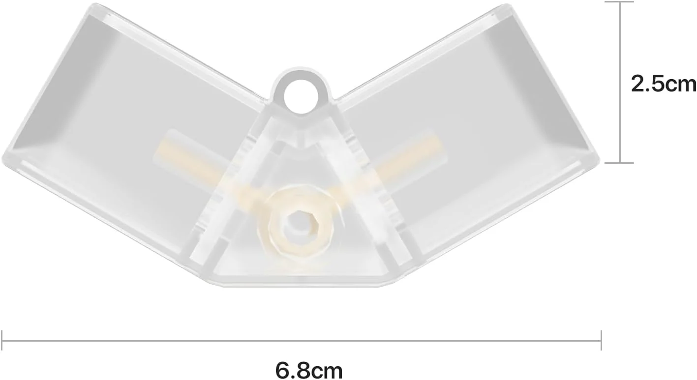 Hyperlite 120° V Connector Hexagon LED Lights Connectors Gen 2 Hexagon LED Lights - Image 2