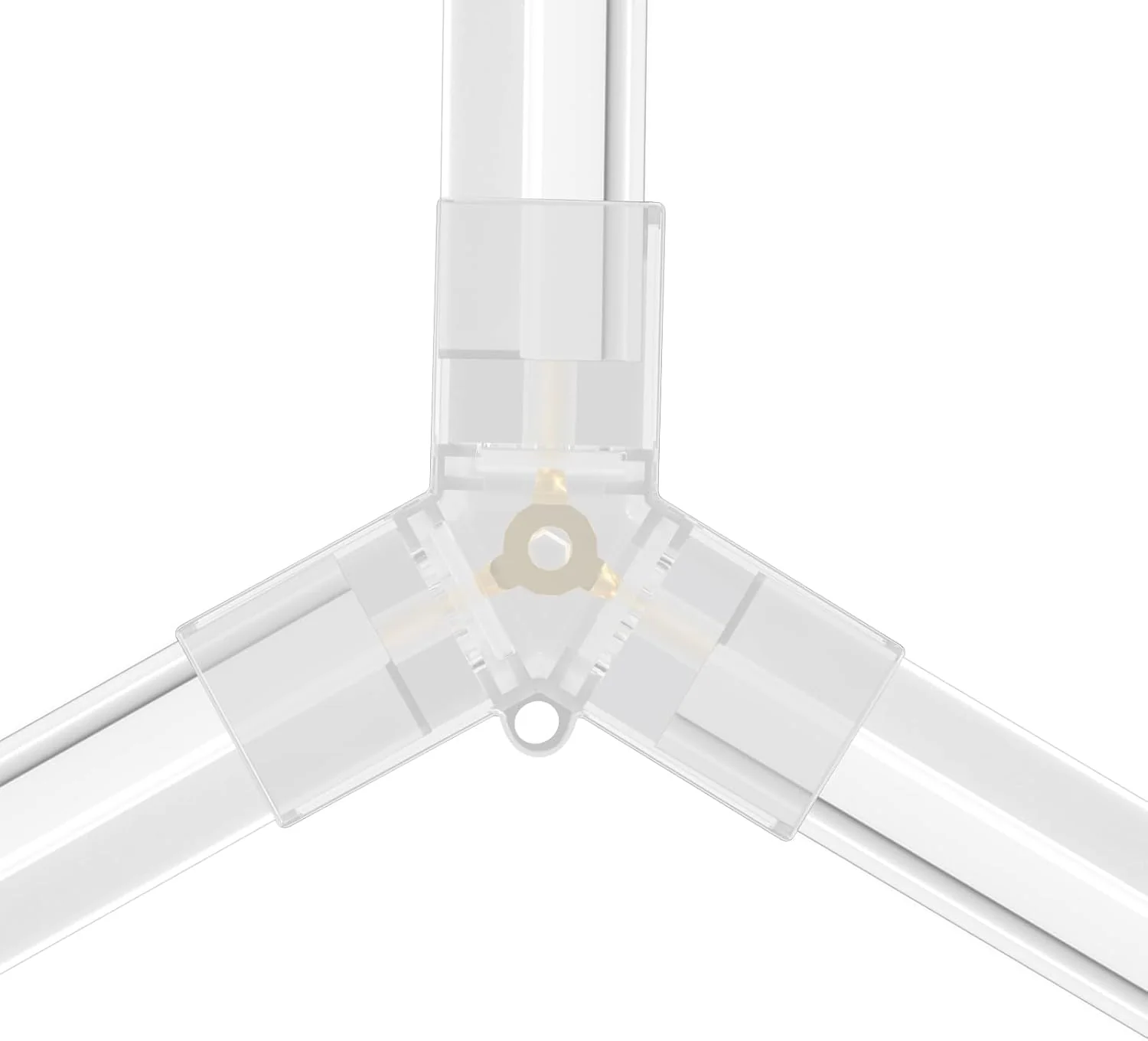 Hyperlite 120° Y Connector Hexagon LED Lights Connectors Gen 2 Hexagon LED Lights - Image 3