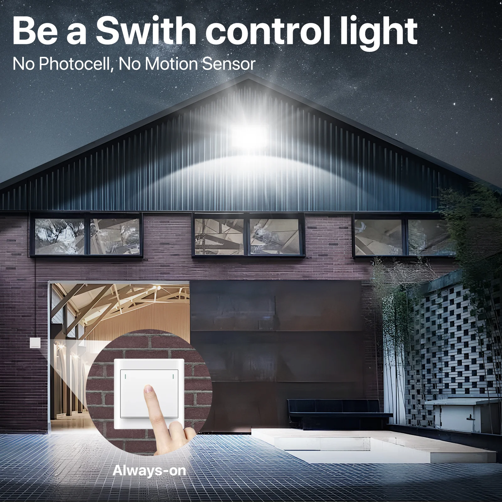 Hyperlite LED Wall Pack Light - HPSA01 Series, 18000lm, 5000K, AC 120-277V, Glass Lens - Image 6