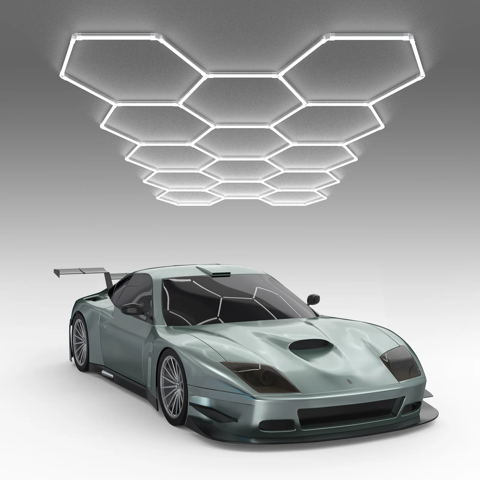 Hyperlite Hexagon Garage Lights Gen 2 - Image 10