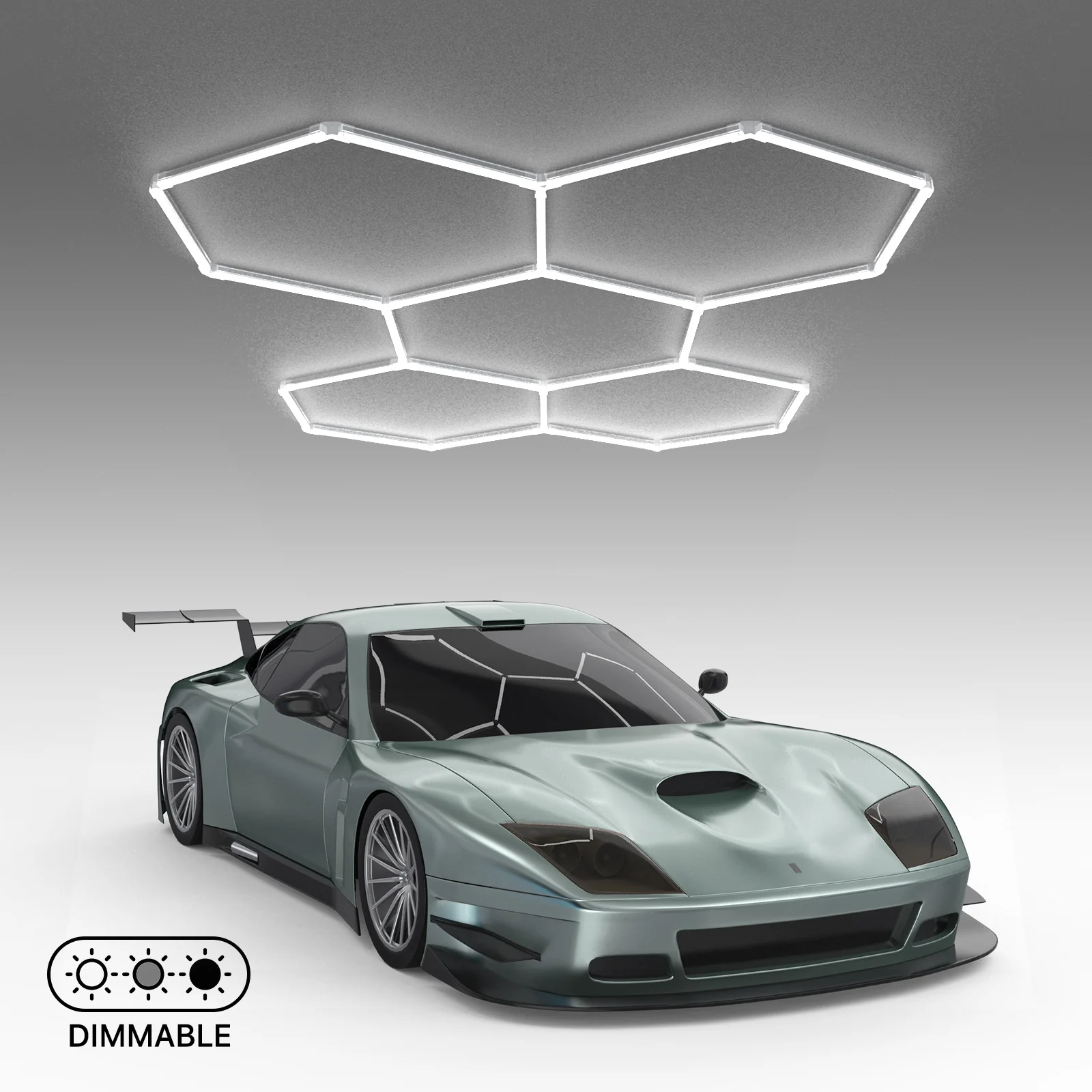 Hyperlite Hexagon Garage Lights Gen 2 - Image 12