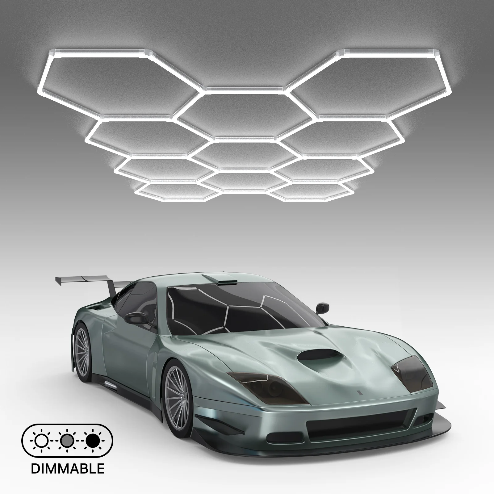Hyperlite Hexagon Garage Lights Gen 2 - Image 13