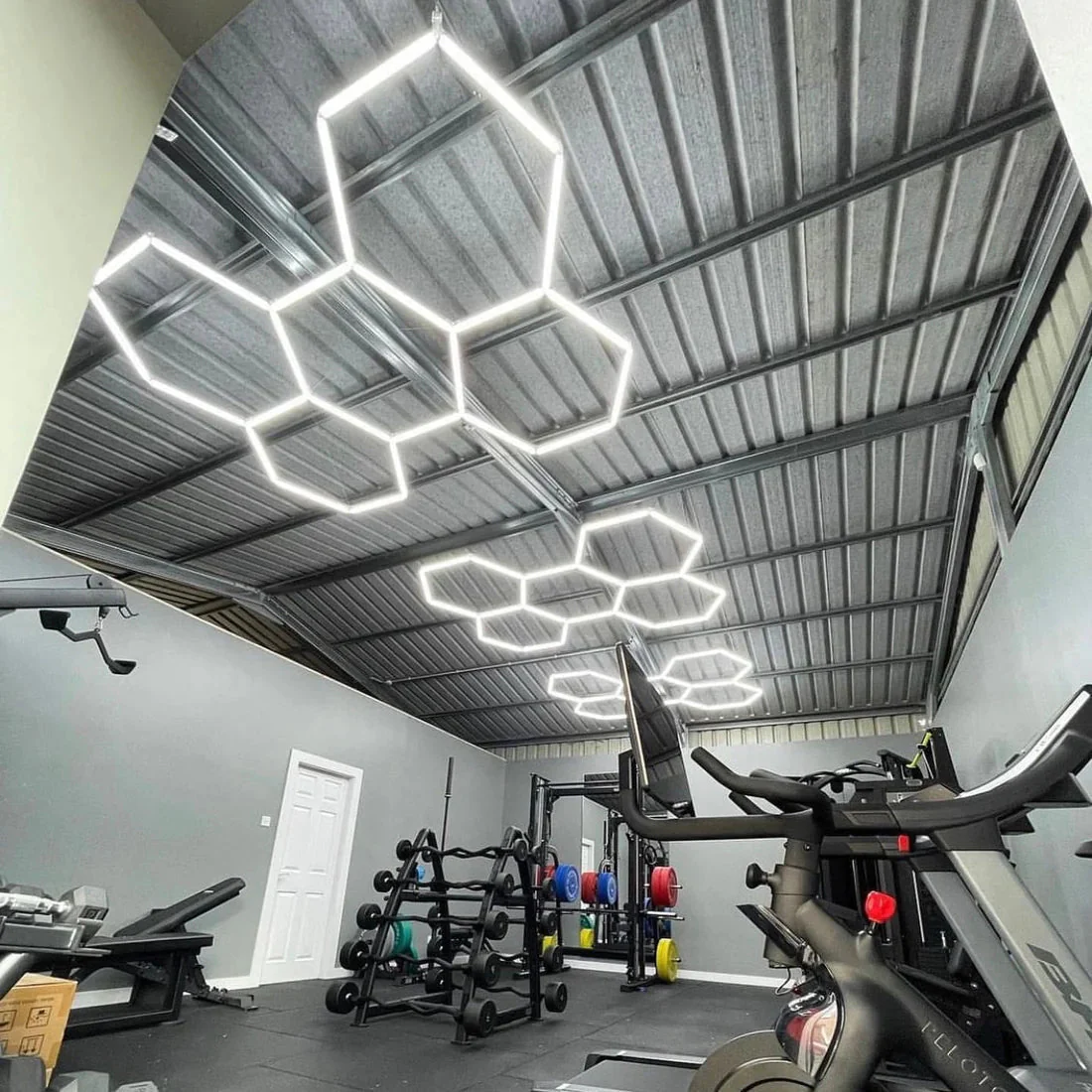 Hyperlite Hexagon Garage Lights Gen 2 - 3 Grid (5.1 x 5.0 ft) - Image 6