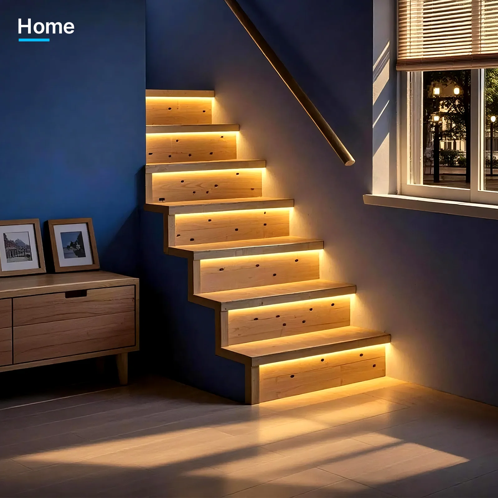 Hyperlite Intelligent Motion Sensor Stair Light Kit, 3000K, AC 100-240V - Image 6
