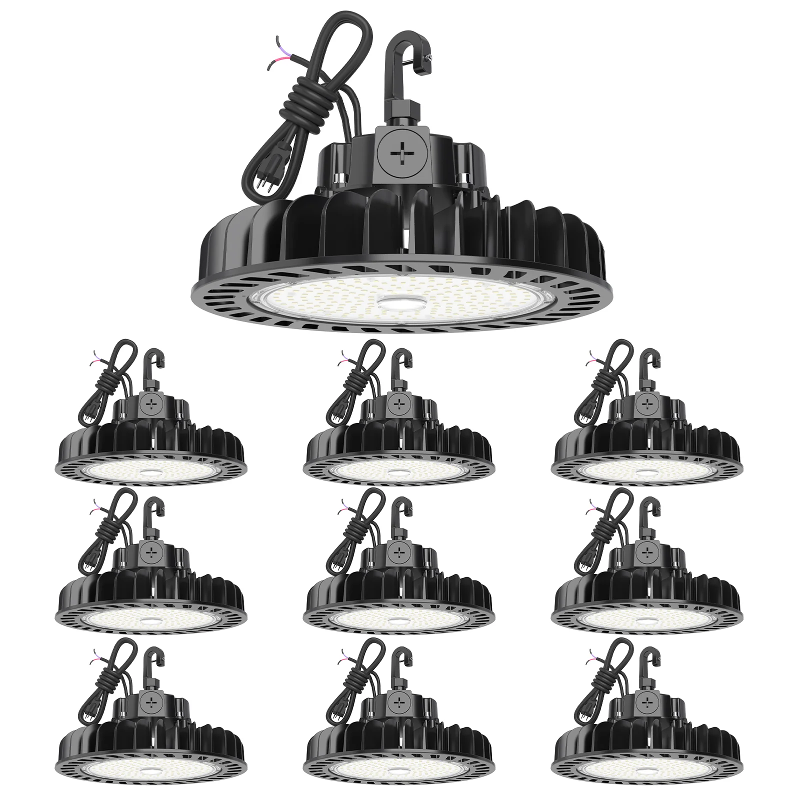 Hyperlite LED High Bay Light - Black Hero Series, 21750lumens, Selectable Wattage&CCT, AC 120-277V - Image 17