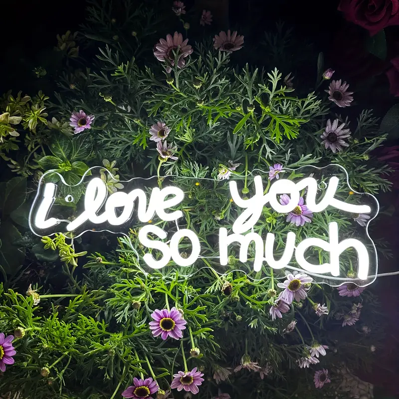 I love you so much Neon Sign Light - Image 2