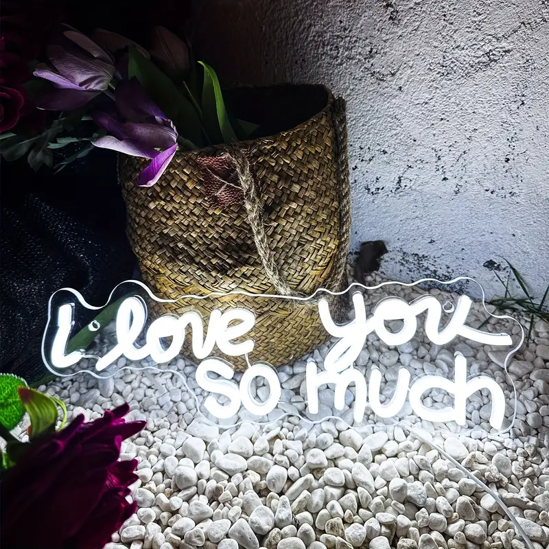 I love you so much Neon Sign Light - Image 4