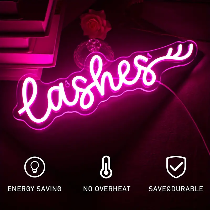 Lashes Neon Sign Light - Image 2
