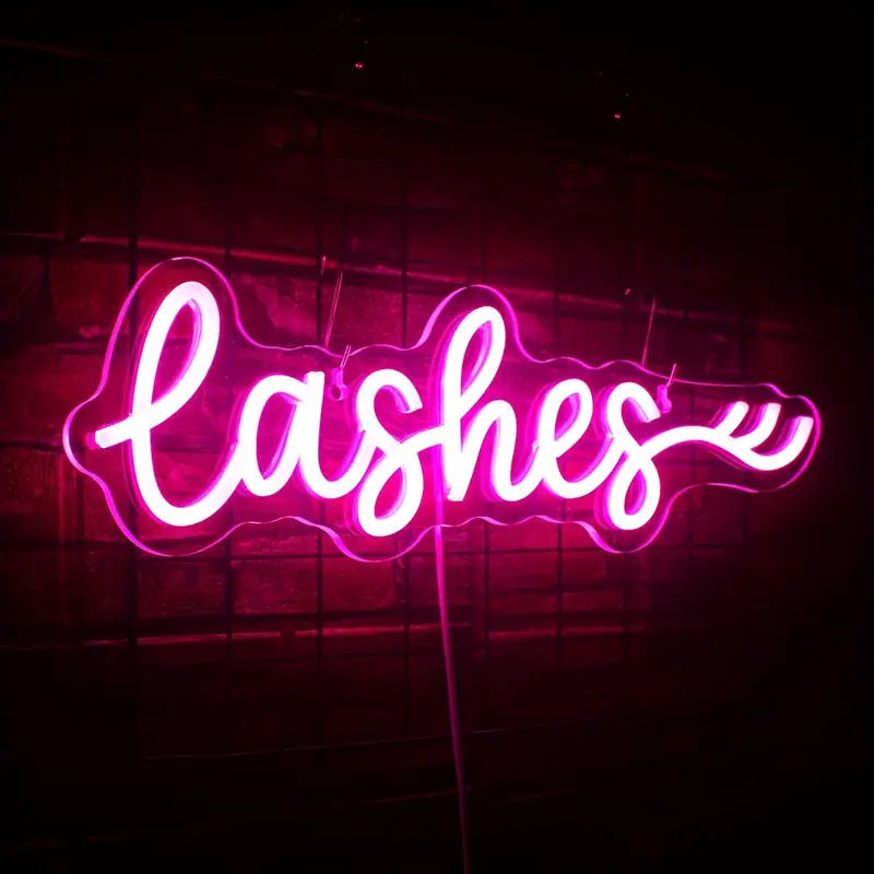 Lashes Neon Sign Light - Image 5