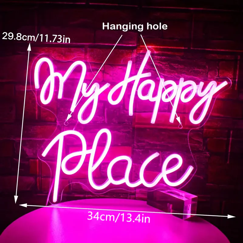 My Happy Place Neon Sign Light - Image 7