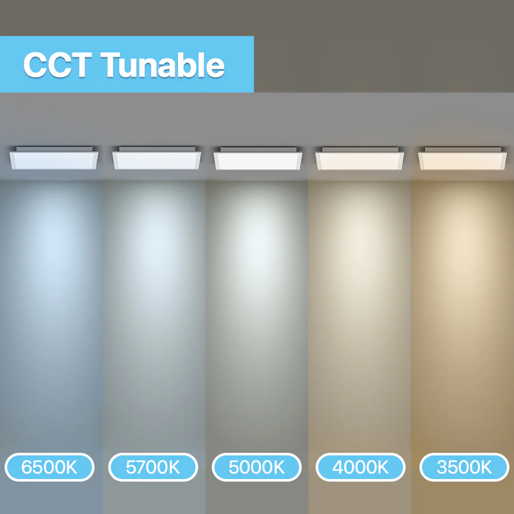 Recessed Mount Panel Light - BPL Series 4 Pack, 9000lumens, Selectable Wattage & CCT, AC 120-277V - Image 6