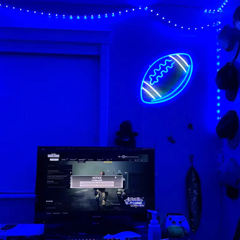 Rugby LED Neon Sign Light - Image 2