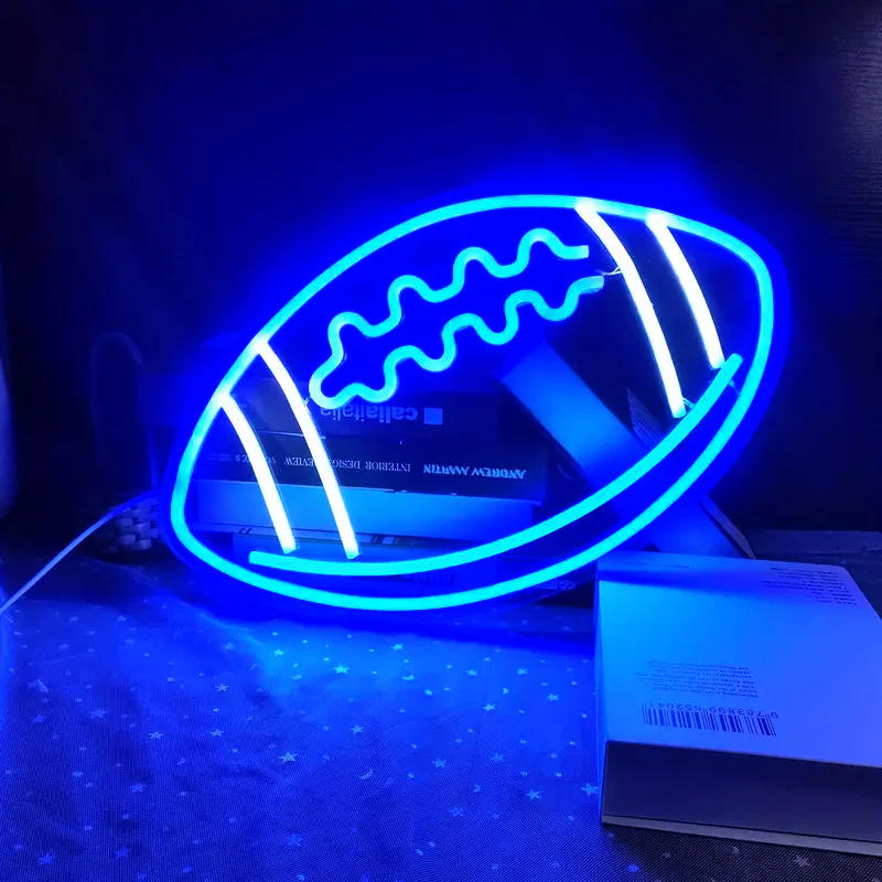 Rugby LED Neon Sign Light - Image 7