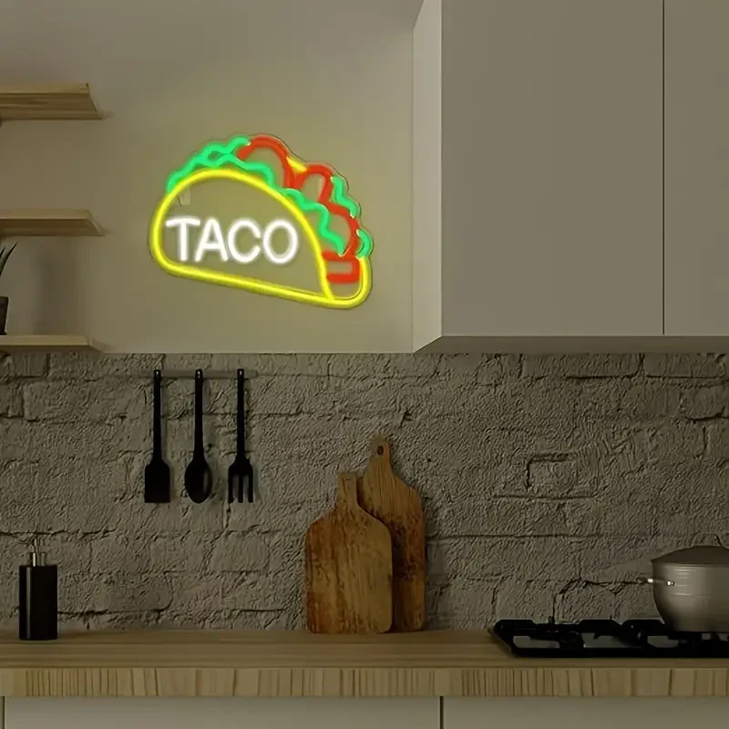 Taco Neon Sign Light - Image 2