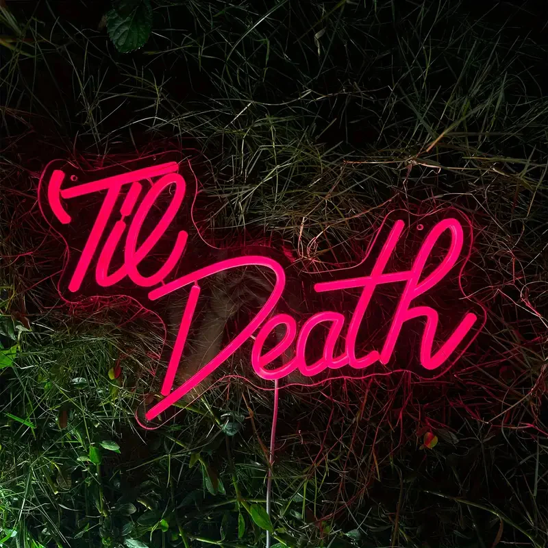Til Death Neon Sign Light - Image 5