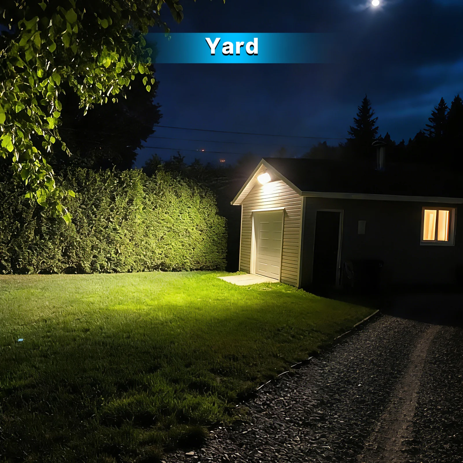 Wall Pack Light with Photocell, 18000lumens, 5000K, AC 120V - Image 6