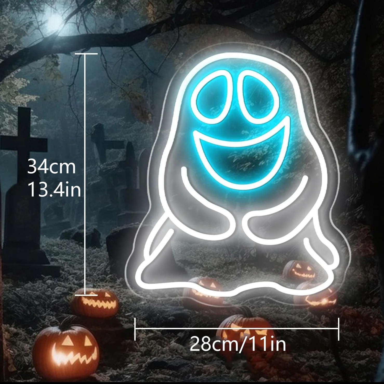Wraith LED Neon Sign Light - Image 3