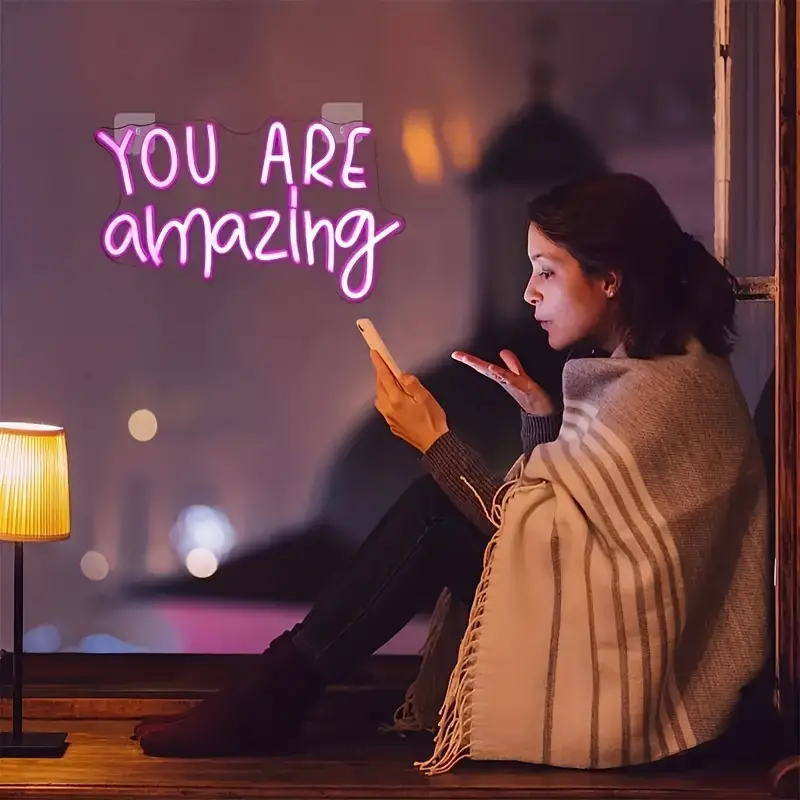 You Are Amazing LED Neon Sign Light - Image 3