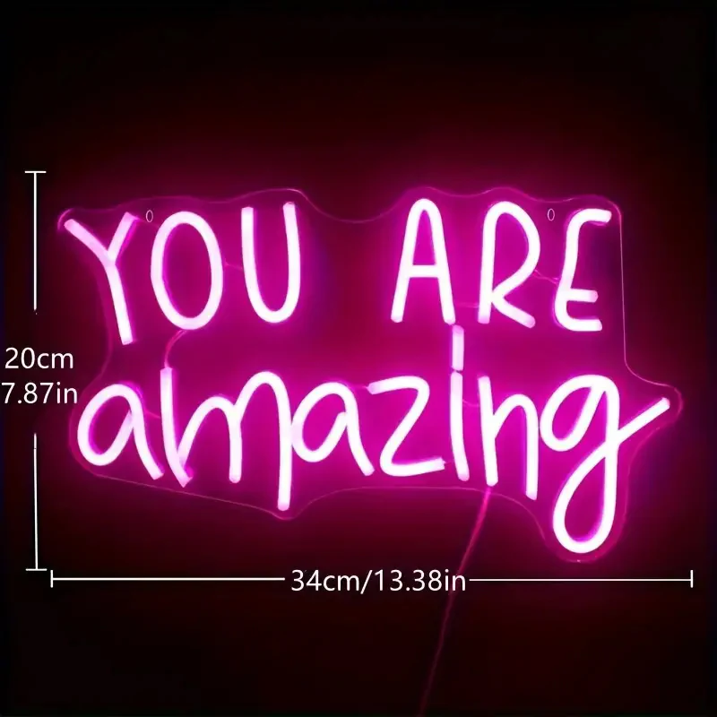 You Are Amazing LED Neon Sign Light - Image 4